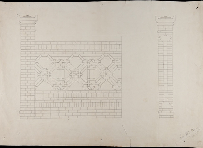 Moreno, José María (fl. 1825) . [Decoración mural] [Material gráfico]. BNE, Dib/18/1/9088