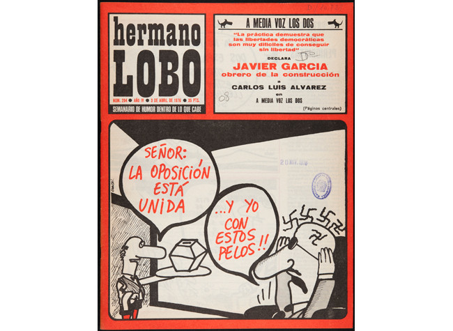 Hermano lobo: semanario de humor dentro de lo que cabe. Madrid, nº 204, 1976. D/10729O
