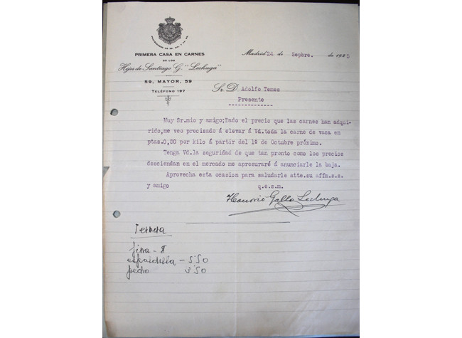 La historia de Lhardy en la BNE