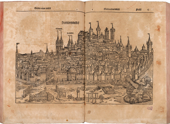 Michael Wolgemut, Liber chronicarum. BNE ER/1431 (ILUSTRACIONES)