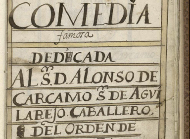 El noble siempre es valiente. Antonio Enríquez Gómez. 1660, Mss/17229, BNE