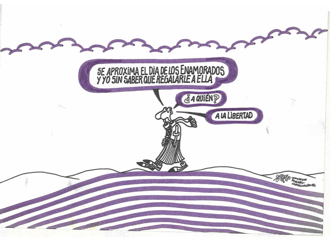 Dibujo de Forges en Informaciones, 1977