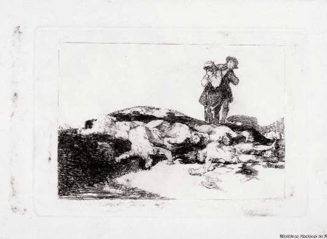 Francisco de Goya. [Enterrar y callar] (INVENT/45685/16)
