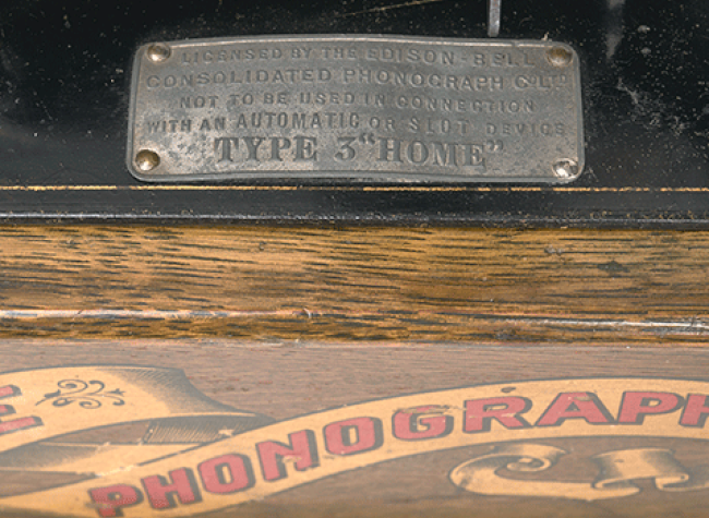 Fonógrafo (Signatura BNEM CE0246)