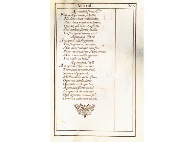 Luis de Góngora, Códice Chacón. 1628 / Biblioteca Nacional de España