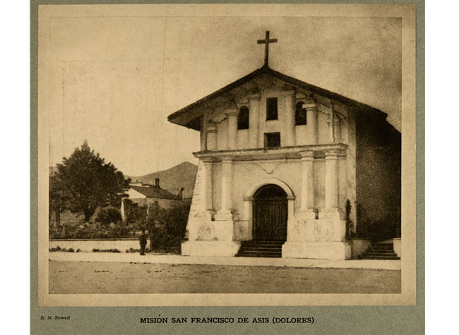 The old spanish missions of California, 1930. BNE, HA/74580