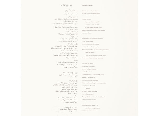 Adonis. Poemas Visuales, 2001-2004. BNE INVENT/82361-INVENT/82371