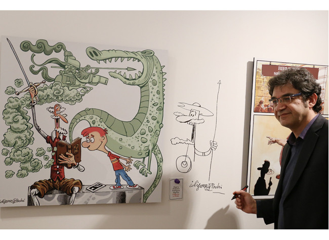 Idigoras y Pachi, Humoristas, BNE
