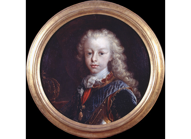 Miguel Jacinto Meléndez. Fernando VI, niño. Óleo sobre lienzo