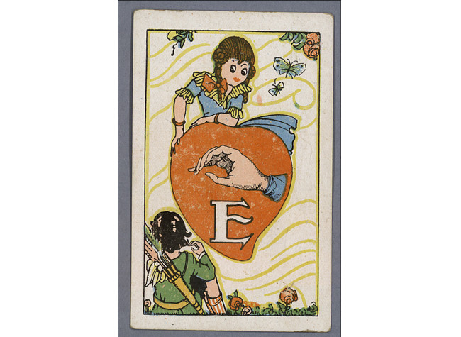 El lenguaje del amor / Anónimo (1910-1920). BNE EPH/423/25