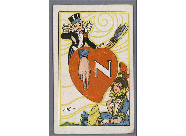 El lenguaje del amor / Anónimo (1910-1920). BNE EPH/423/25