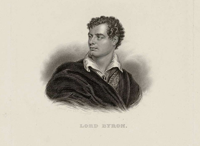 Lord Byron. Ate Bourgeois. [ca. 1840], IBR/424, BNE