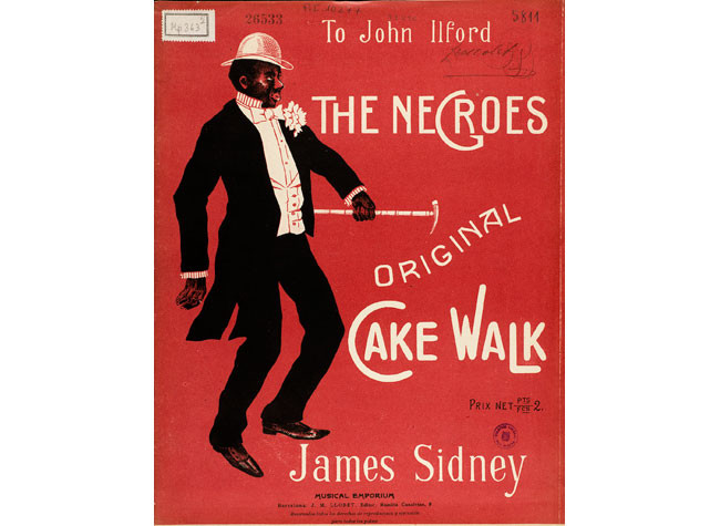 Vicente Costa Nogueras - The negroes [Música notada] = Les nègres : cake walk, op. 345. Barcelona, ca. 1903. BNE MP/363/5