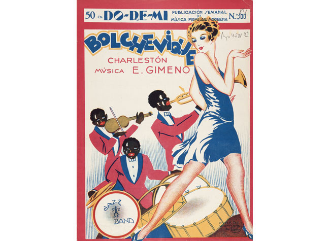 Ernesto Gimeno, Bolchevique [Música notada] : charlestón. BNE MP/4581/49