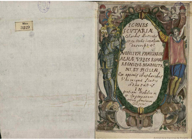 Icones scutariae coloribus illustratae (...) (siglo XVII). BNE, MSS/3229 V. 2