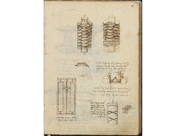 Leonardo da Vinci, Códices Madrid. Tratado de estatica y mechanica