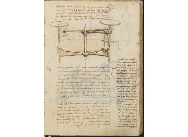 Leonardo da Vinci, Códices Madrid. Tratado de estatica y mechanica