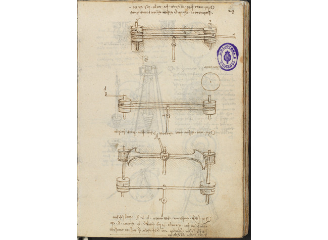 Leonardo da Vinci, Códices Madrid. Tratado de estatica y mechanica