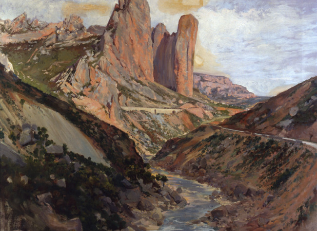 Mallos de Riglos. Félix Lafuente (Ayuntamiento de Huesca)