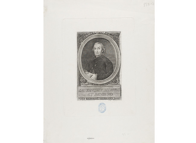 Retrato de Lorenzo Hervás y Panduro / José Jimeno (1789). BNE IH/4339/1