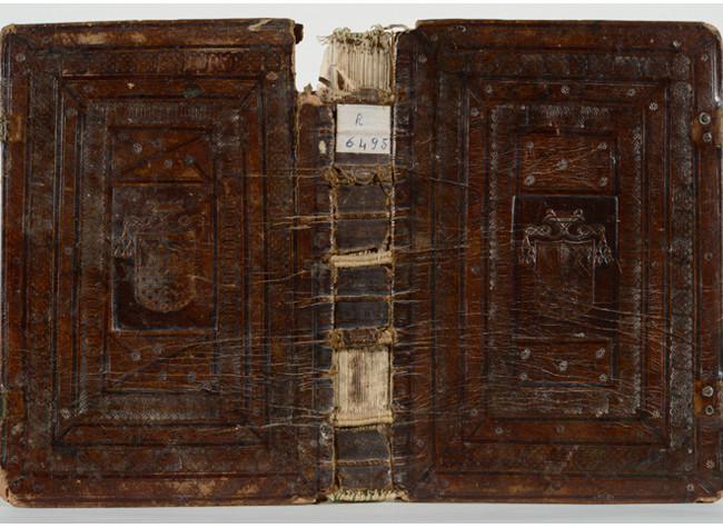 Eguía, Miguel de, imp . Manuale sacramentorum secundum vsum sancte Ecclesie Burgen¯ nouiter impressum cum quibusdam additionibus ... [Texto impreso] . Compluti In edibus Michaelis de Eguia 1534 . BNE, R/6495