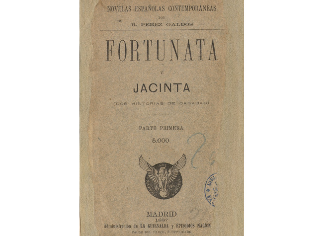 R/37746 V.1. Fortunata y Jacinta : (dos historias de casadas)