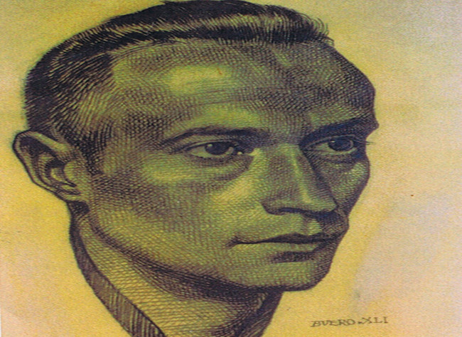 Retrato Narciso Julian Sanz de Buero Vallejo