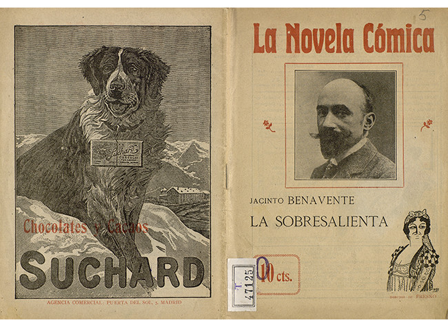 La sobresalienta [Texto impreso] : sainete lírico : acto único, 1916. BNE, T/47125