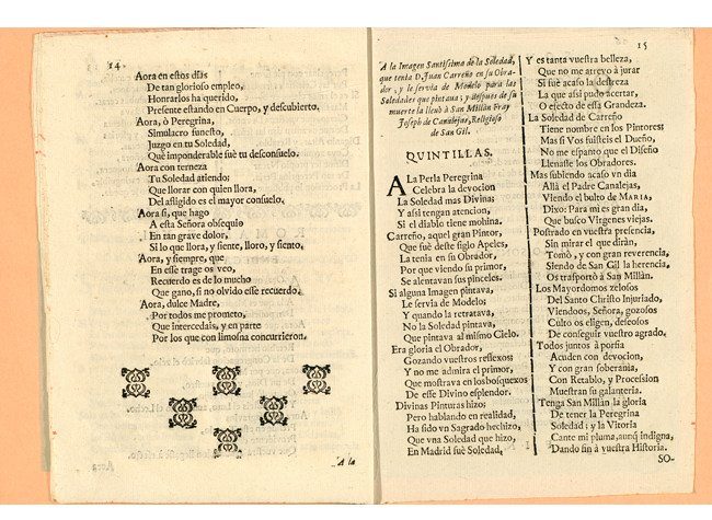 Elogios poéticos que la capilla Real de la Encarnación cantó en la octava más célebre […] (1693). BNE, VE/114/23