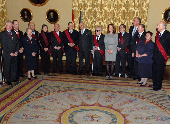Condecoraciones de la Orden Civil de Alfonso X el Sabio. Biblioteca Nacional de España 28/02/2013