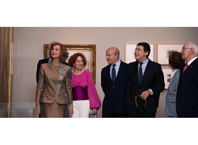 Inauguración de la exposición La lengua y la palabra. Trescientos años de la RAE (27 de septiembre de 2013 - 26 de enero de 2014) 26/09/2013