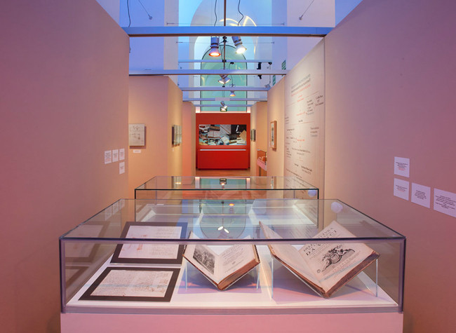 Sala de exposiciones El imaginario de Leonardo. Servicio fotográfico de la BNE