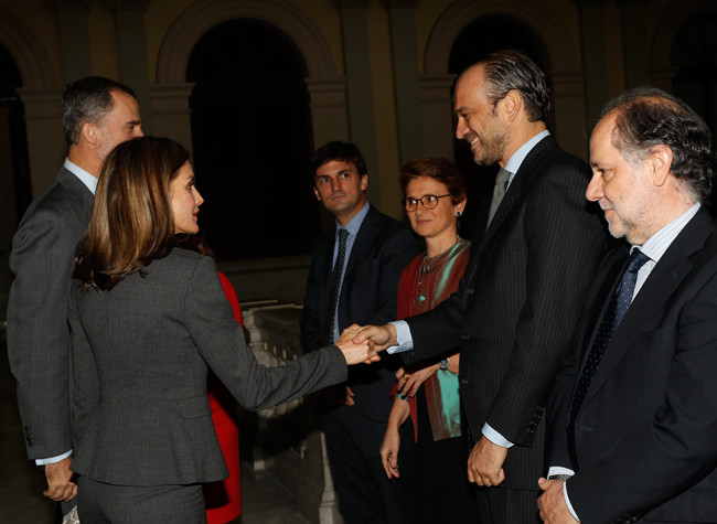 Los Reyes de España presiden la primera reunión del Pleno del Real Patronato de la BNE
