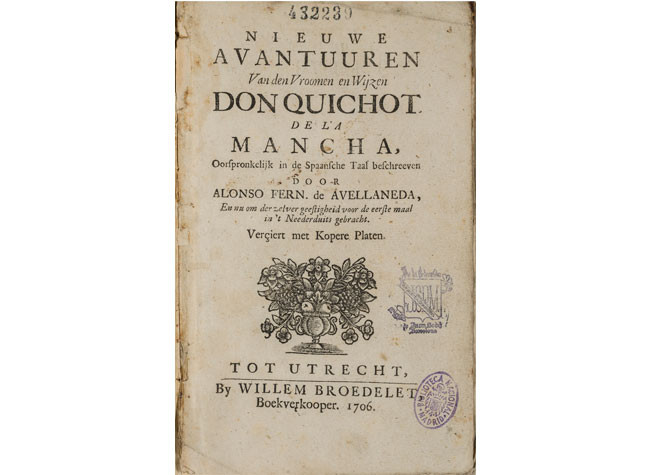 Nieuwe avantuuren von den Vroomen en Wijzen Don Quichot de la Mancha / CERV.SEDÓ/5419