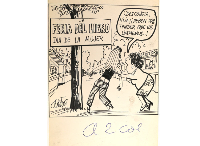 Viñeta publicada en el diario 
