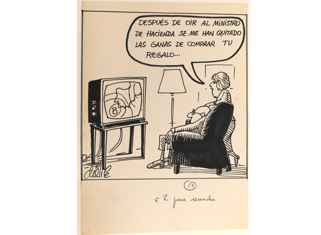 Viñeta publicada en el diario 