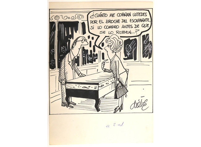 Viñeta publicada en el diario 