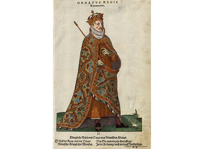 Jost Amman, Hans-Weigel: Habitus praecipuorum populorum, tam virorum quam foeminarum singulari arte depicti, 1577. BNE, ER/3475