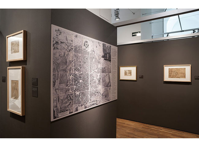 Imagen del montaje de la exposición