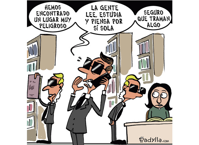 Peligro, Padylla, Exposición humoristas