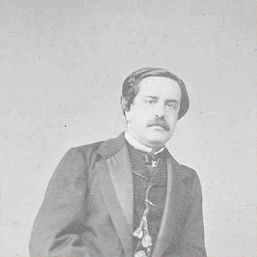 Retrato de Juan Valera de F. Weisbrod. IH/9520/7