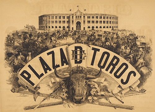 Cartel de la 2.ª corrida de abono firmada por D. Perea, 11 de abril de 1880 (detalle) - [AHCC/5010/2506/7]
