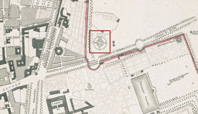 Madrid Planos de población 1831