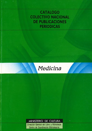 Portada Catálogo Colectivo de Publicaciones Periódicas