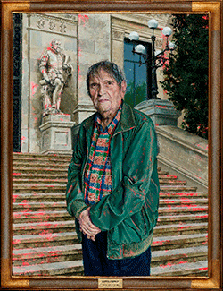 Retrato Premio Cervantes 2022, Rafael Cadenas